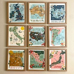 ONE LEFT Rifle Paper Co Travel Prints